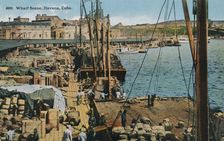 Wharf Scene, Havana, Cuba, 1910