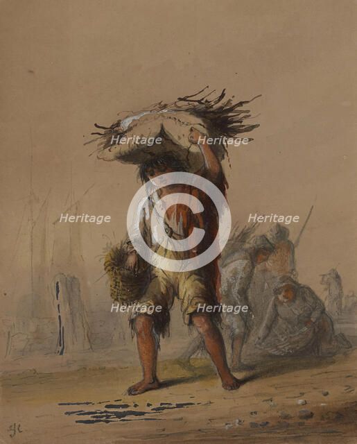 Wharf Rat, mid 19th century. Creator: Alfred Jacob Miller.