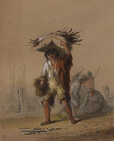Wharf Rat, mid 19th century. Creator: Alfred Jacob Miller