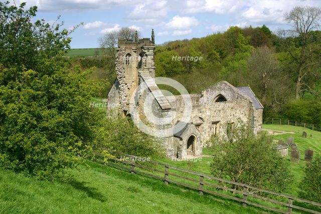 Wharram Percy, North Yorkshire. Creator: Peter Thompson.