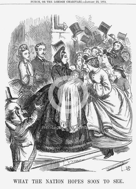 'What The Nation Hopes Soon To See', 1863. Creator: John Tenniel.
