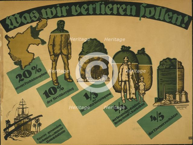 What We are to Lose! , 1919. Creator: Oppenheim; Louis (1879-1936).