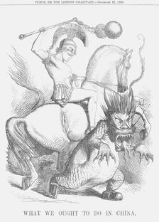 What we Ought to do in China 1860. Creator: Unknown