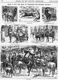 What a Pity the Race of Centaurs has become Extinct! 1866 Creator: George du Maurier