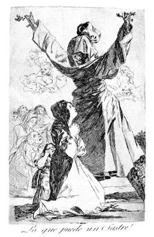 What a tailor can do! 1799. Artist: Francisco Goya