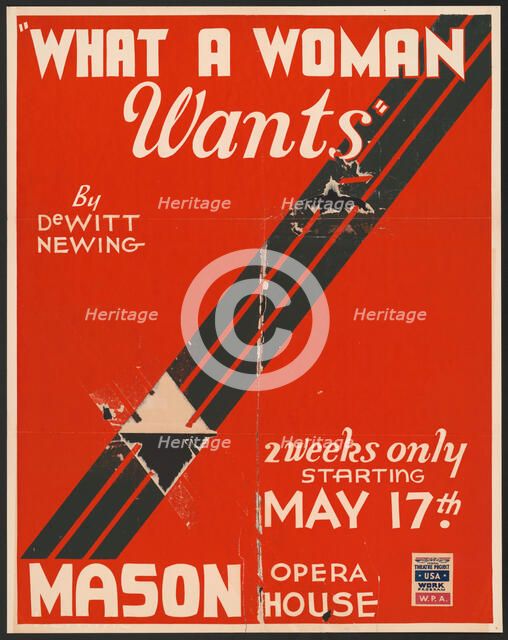 What a Woman Wants, Los Angeles, 1938. Creator: Unknown.