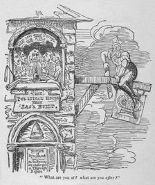 'What are you at? What are you after?' c1820. Creator: George Cruikshank