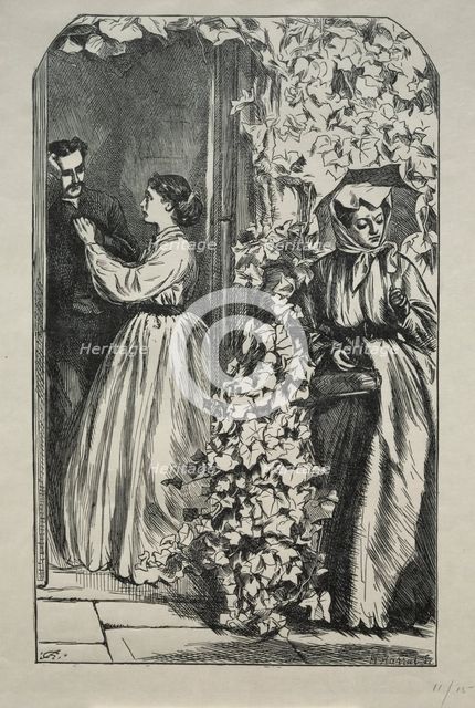 What Came of Killing a Rich Uncle One Christmas Time, 1865. Creator: Charles Samuel Keene (British, 1823-1891).