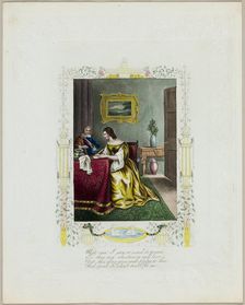 What Can I Say or Send to Prove (valentine), c. 1840. Creator: Unknown