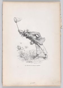 What do you say about the butterfly hunt? from Scenes from the Private and Public L..., ca. 1837-47. Creator: Andrew Best Leloir