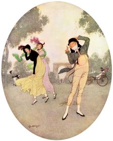 What do you Think of Young Rouselle? c1915.Artist: Edmund Dulac
