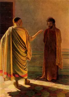 What is Truth? 1890, (1965). Creator: Nikolay Ge