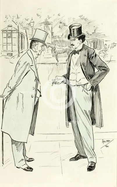 What Made You Take Up Art as a Profession?, 1894. Creator: Philip William May.