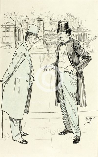 What Made You Take Up Art as a Profession?, 1894. Creator: Philip William May.