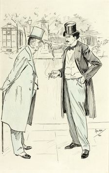 What Made You Take Up Art as a Profession?, 1894. Creator: Philip William May