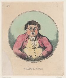 What's The News, October 20, 1799., October 20, 1799. Creator: Thomas Rowlandson
