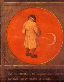 Whatever I do, I do not Repent, I Keep Pissing against the Moon c1558-1560. Artist: Pieter Bruegel the Elder