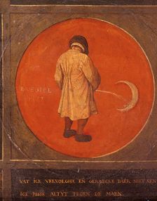 Whatever I do, I do not Repent, I Keep Pissing against the Moon c1558-1560. Artist: Pieter Bruegel the Elder