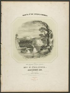 What's A The Steer, Kimmer!, 1840. Creator: Benjamin Champney