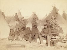 What's left of Big Foot's band, 1891. Creator: John C. H. Grabill