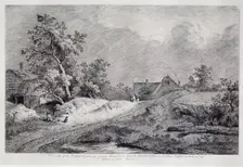 Wheat Field, 1772. Artist: Boissieu, Jean-Jacques, de (1736-1810)