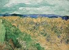 Wheatfield With Cornflowers, 1890