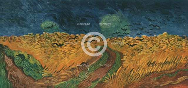 'Wheatfield with Crows', July 1890, (1947).  Creator: Vincent van Gogh.