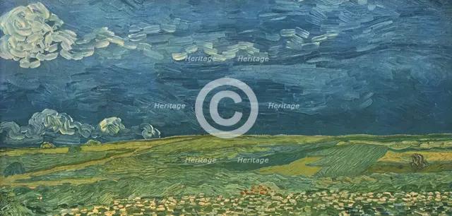 'Wheatfields under Thunderclouds', July 1890, (1947).  Creator: Vincent van Gogh.