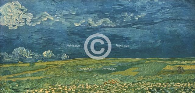 'Wheatfields under Thunderclouds', July 1890, (1947).  Creator: Vincent van Gogh.