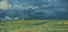 Wheatfields under Thunderclouds July 1890, (1947). Creator: Vincent van Gogh