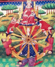 Wheel of Fortune, c1520. Creator: Unknown