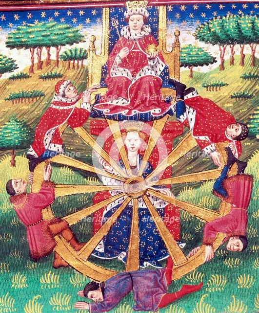 Wheel of Fortune, c1520. Creator: Unknown.