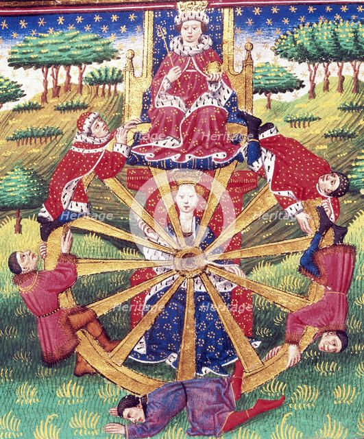 Wheel of Fortune, c1520. Creator: Unknown.