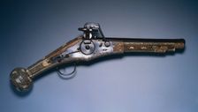 Wheel-Lock Hunting Pistol, 1578. Creator: Unknown