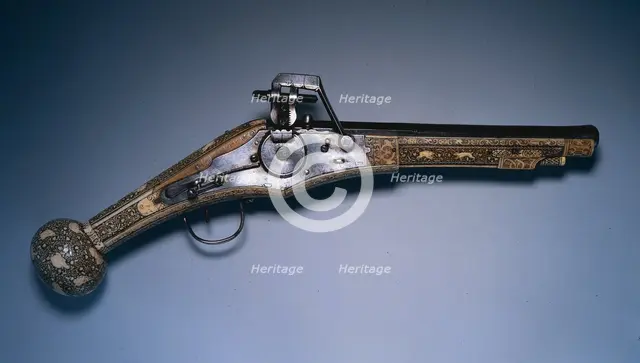 Wheel-Lock Hunting Pistol, 1578. Creator: Unknown.