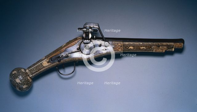 Wheel-Lock Hunting Pistol, 1578. Creator: Unknown.