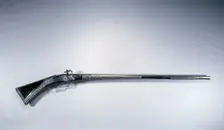 Wheel-Lock Hunting Rifle, c. 1650. Creator: Unknown