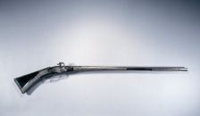 Wheel-Lock Hunting Rifle, c. 1650. Creator: Unknown