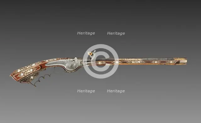Wheel-lock Petronel, c. 1630. Creator: Georg Kurland (Polish).