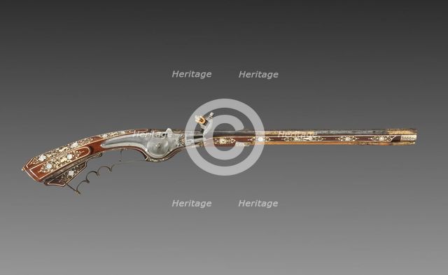 Wheel-lock Petronel, c. 1630. Creator: Georg Kurland (Polish).