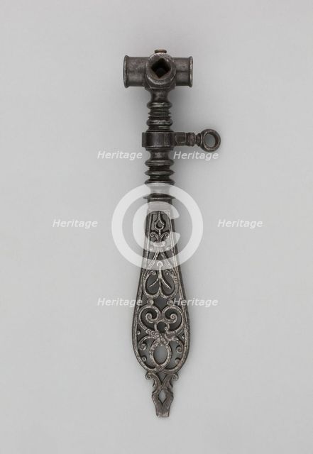 Wheel-Lock Spanner and Turnscrew, Germany, mid-17th century. Creator: Unknown.