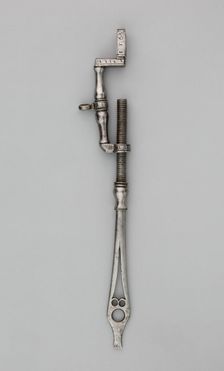 Wheel-Lock Spanner Combined with Screwdriver and Spring Clamp, Germany, 1567. Creator: Unknown