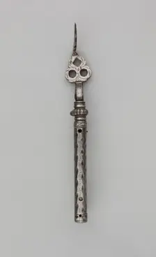 Wheel-Lock Spanner, Turnscrew, and Adjustable Powder-Measure, Germany, first half of 17th cent. Creator: Unknown