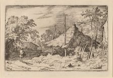 Wheel underneath the Hay Barn, probably c. 1645/1656. Creator: Allart van Everdingen
