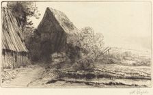 Wheelwright's Home (La maison du charron). Creator: Alphonse Legros