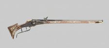 Wheellock Gun for a Boy, Nuremberg, c. 1600. Creator: Unknown