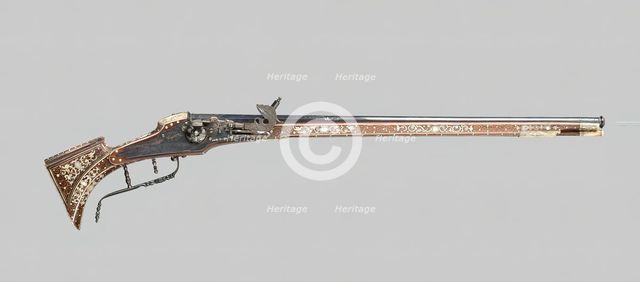 Wheellock Gun for a Boy, Nuremberg, c. 1600. Creator: Unknown.