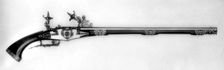 Wheellock gun, Italian, Brescia, mid-17th century. Creator: Cominazzo workshop