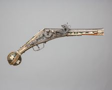 Wheellock Pistol, German, Nuremberg, ca. 1580. Creator: Peter Danner