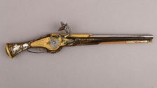 Wheellock Pistol, Swiss, Zürich, dated 1630. Creator: Felix Werder